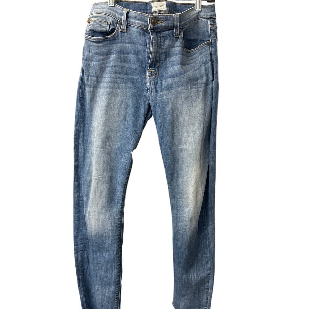 Hudson Jeans Size 29 RN107906 CA00635 Distressed Straight Leg